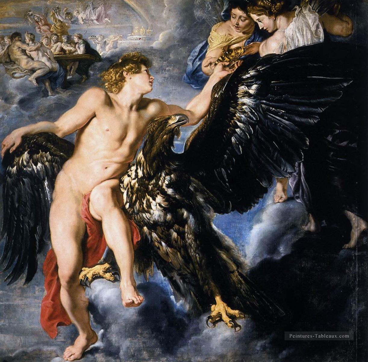 L’enlèvement de Ganymède Peter Paul Rubens Nu Peintures à l'huile